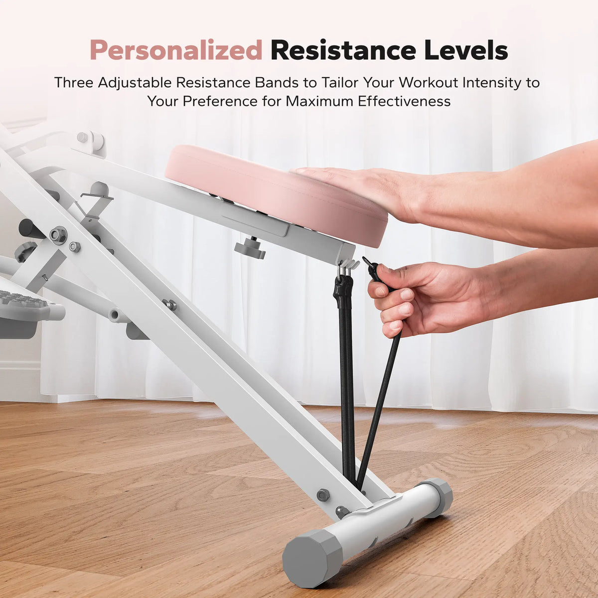 2-in-1 Squat & Rowing Workout Machine｜Adjustable Resistance with LCD Monitor, 350LBS Max Load